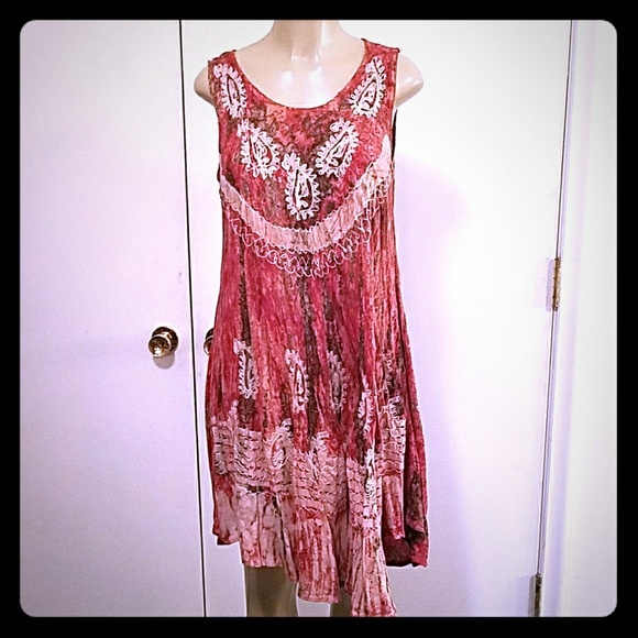 COLORS OF INDIA FREE SIZE DRESS - Picture 1 of 7